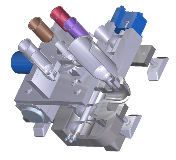 原料混合装置设备3D模型